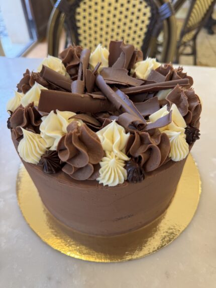 THREE CHOCOLATE Cake